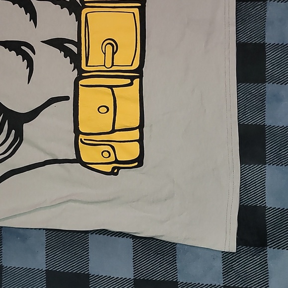 Made in USA.  Batman tee with velcro cape.  Worn but no issues.  Size XL - Picture 5 of 13